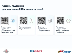 Меры социальной поддержки для участников специальной военной операции и членов их семей